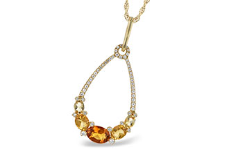 K206-49526: NECK 1.29 CITRINE 1.49 TGW
