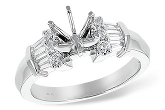 K207-36781: LDS SEMI DIA RG .33 BAG .50 TW