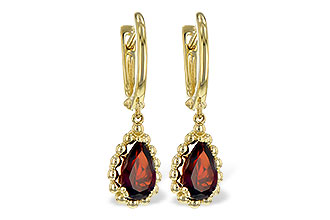 K207-40444: EARR 1.82 GARNET TW