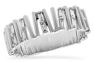 K208-32199: LDS DIA WED RG .24 TW BAGUETTES