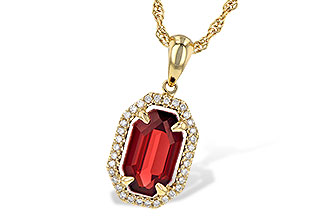 K208-33153: NECK 1.66 GARNET 1.75 TGW