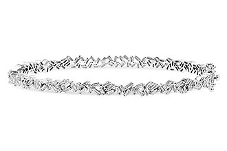 K291-01326: BANGLE .84 TW BAGUETTE DIAS