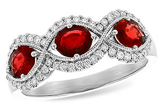 K291-04062: LDS WED RG 1.10 TW RUBY 1.35 TGW (6x4MM RUBY)