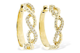 K291-07708: EARRINGS .18 TW