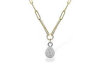 K291-91362: NECKLACE 1.26 TW (17 INCHES)