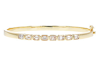 K291-94053: BANGLE 2.00 TW EMERALD CUTS
