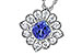 K291-94090: NECK .98 TANZANITE 1.24 TGW (6MM TANZ)