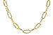 K291-96790: PAPERCLIP SM (18", 2.40MM, 14KT, LOBSTER CLASP)