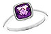 K291-97644: LDS RG 1.25 CT AMETHYST