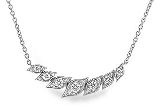 K292-82217: NECKLACE .36 TW