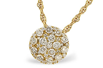 K292-82235: NECKLACE .50 TW