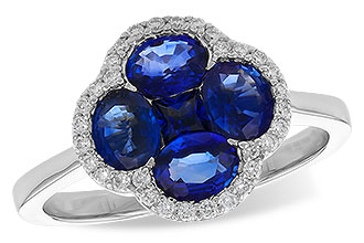K292-83181: LDS RG 1.72 TW SAPPHIRE 1.87 TGW