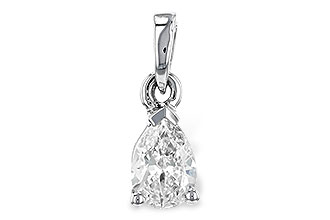 K292-84035: PENDANT .28 PEAR SHAPE