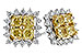 K292-85862: EARR 1.04 FANCY YELLOW DIAMONDS 1.44 TW