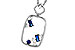 K292-87681: NECKLACE .35 TW SAPPHIRE .46 TGW