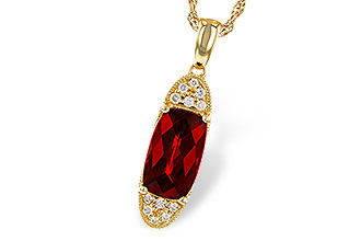K292-88562: NECK 2.45 GARNET 2.55 TGW