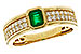 K292-88626: LDS RG .42 EMERALD .75 TGW (5x4MM EM)