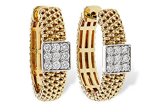 K292-89462: EARRINGS .33 TW