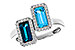 K292-90381: LDS RG 1.68 TW BLUE TOPAZ 1.90 TGW