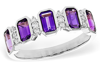 K292-90399: LDS RG 1.18 TW AMETHYST 1.30 TGW