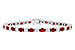 L018-28608: BRACELET 7.10 RUBY 7.92 TGW