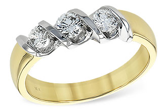 L111-06744: LDS WED RING .20 BR .50 TW
