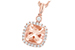 L204-65871: NECK 1.09 MORGANITE 1.26 TGW (7MM MORG)