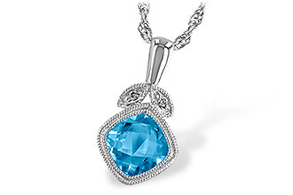 L204-70408: NECK 1.05 BLUE TOPAZ 1.06 TGW