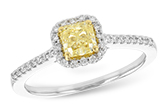L206-50417: LDR .67 LGT FANCY YELL DIA .86 TW (EGL D14042811)