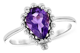 L207-40435: LDS RING 1.06 CT AMETHYST