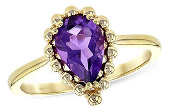 L207-40435: LDS RING 1.06 CT AMETHYST