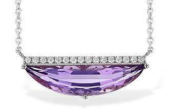 L208-33144: NECK 2.18 AMETHYST 2.28 TGW