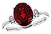 L208-34999: LDS RG 2.90 GARNET 2.96 TGW (10x8MM GAR)