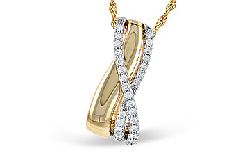 L291-02244: NECKLACE .26 TW