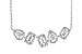 L291-04026: NECK .15 TW BAGUETTES .55 TW (18")