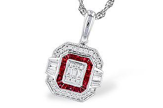 L291-91290: NECK .29 TW RUBY .48 TGW