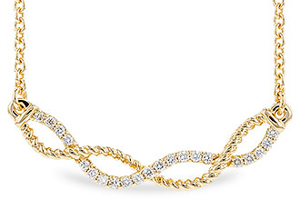 L291-92235: NECKLACE .12 TW (18")