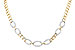 L291-93135: NECKLACE 1.12 TW (17")(INCLUDES BAR LINKS)