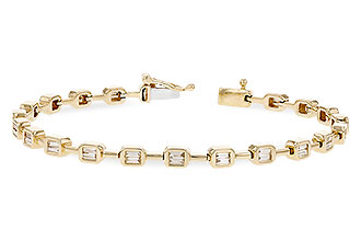 L291-95862: BRACELET .90 TW BAGUETTE