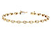 L291-95862: BRACELET .90 TW BAGUETTE