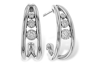L291-98571: EARRINGS .16 TW