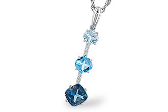 L292-83162: NECK 1.87 TW BLUE TOPAZ 1.90 TGW