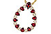 L292-84017: NECKLACE 1.85 GARNET 1.96 TGW
