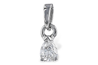 L292-84035: PENDANT .14 PEAR SHAPE