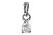 L292-84035: PENDANT .14 PEAR SHAPE