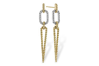 L292-84044: EARRINGS .20 TW