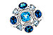 L292-84926: LDS RG 3.19 TW BLUE TOPAZ 3.25 TGW