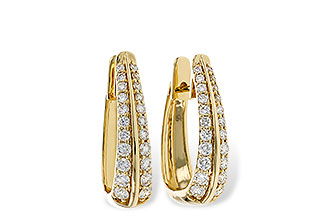 L292-84990: EARRINGS 1.00 TW
