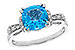 L292-85890: LDS RG 2.48 BLUE TOPAZ 2.70 TGW (8MM BT)