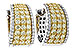 L292-86808: EARRINGS 1.52 YELLOW DIAS 1.96 TW